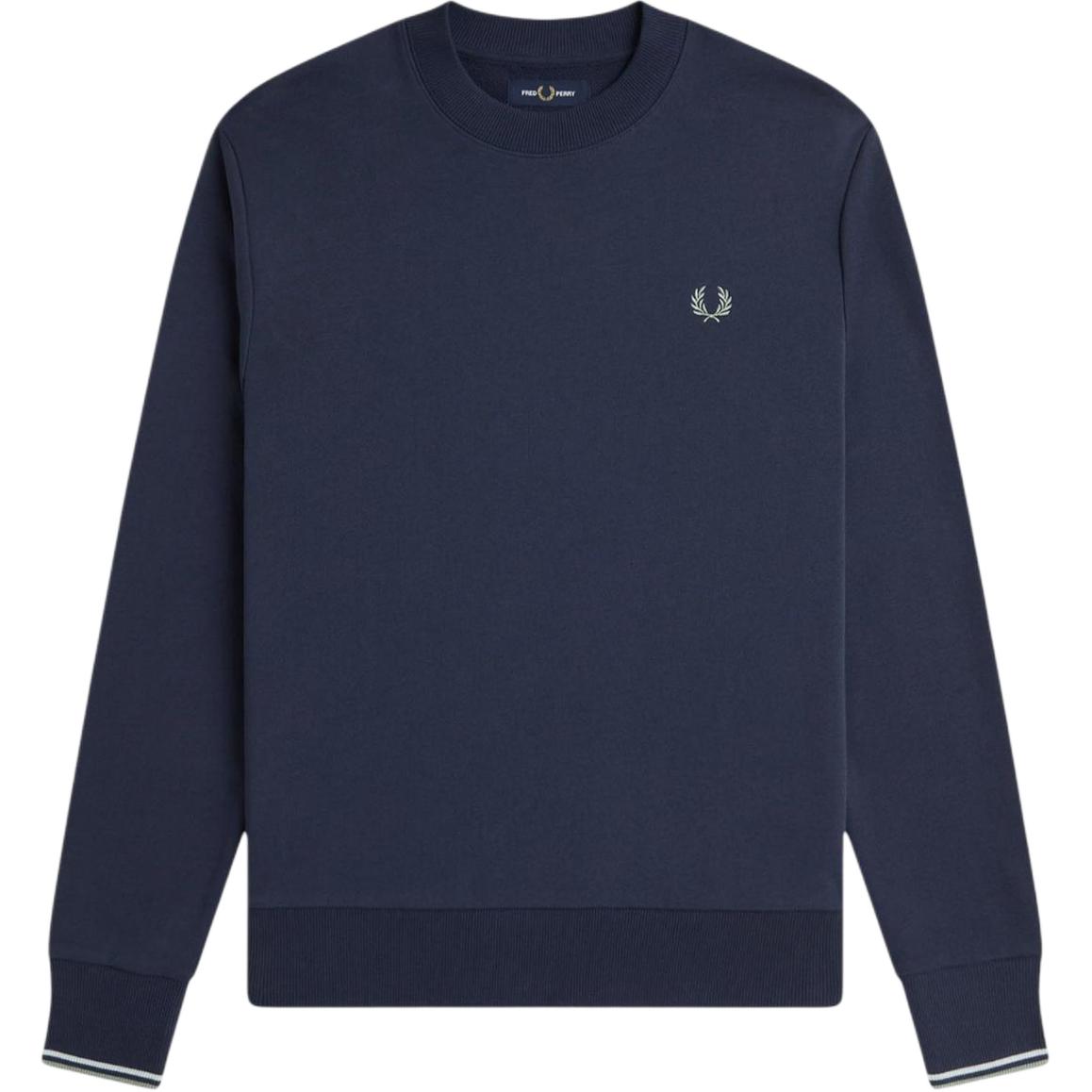 

Свитшот с круглым вырезом FRED PERRY, синий