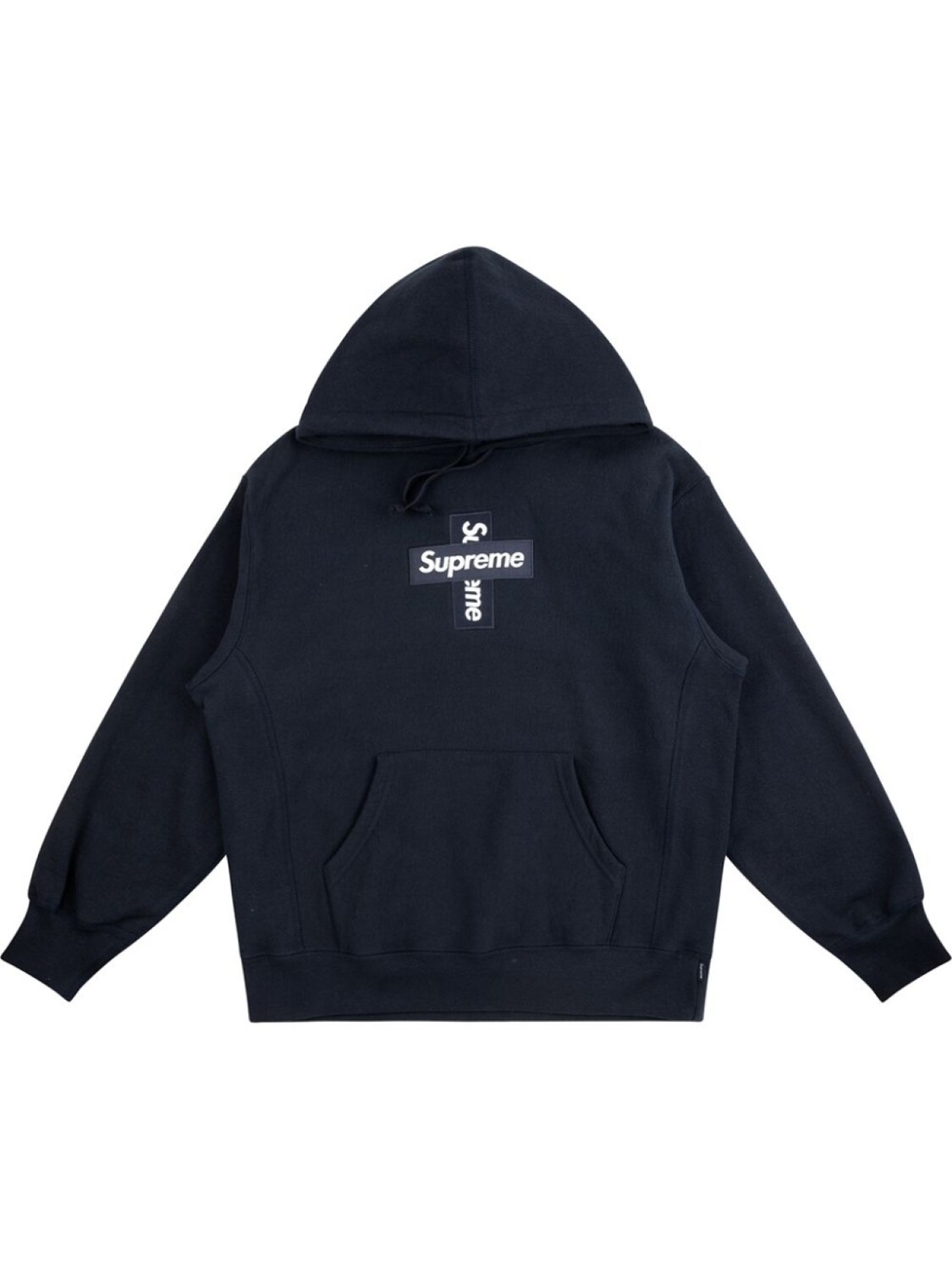 

Худи с логотипом Supreme, синий