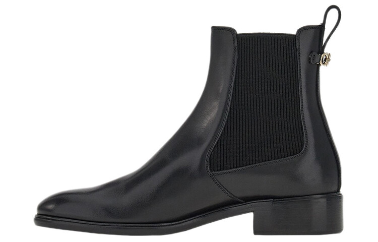 Ботинки-челси женские Ferragamo, черный