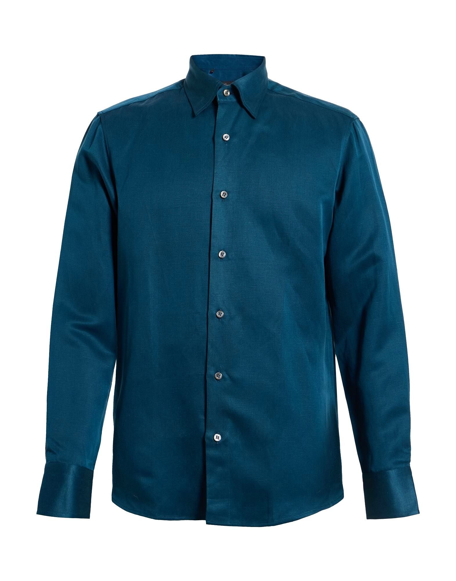 

Рубашка Brioni, глубокий бирюзовый
