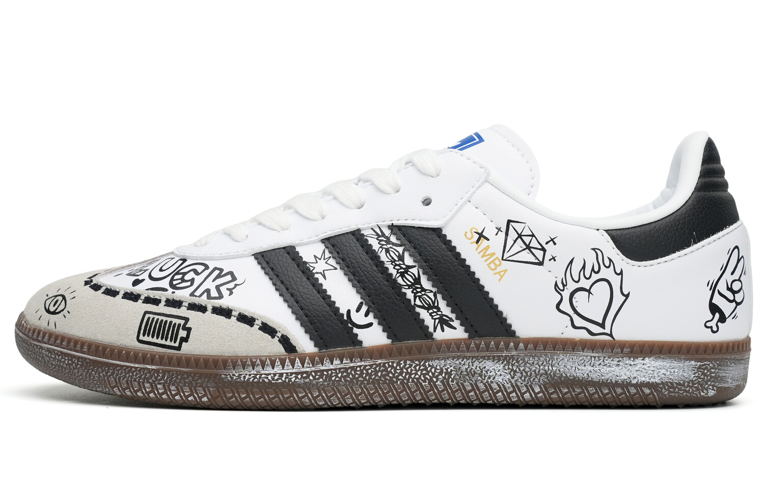 

Adidas originals Samba Series Обувь для скейтбординга унисекс, White