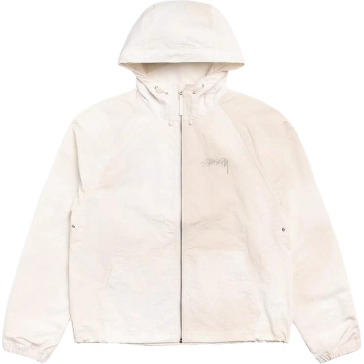 

Мужская куртка с капюшоном, средней высоты Stussy, экрю