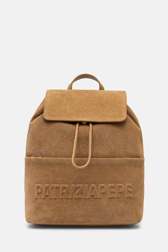 

Замшевый рюкзак Patrizia Pepe, зеленый
