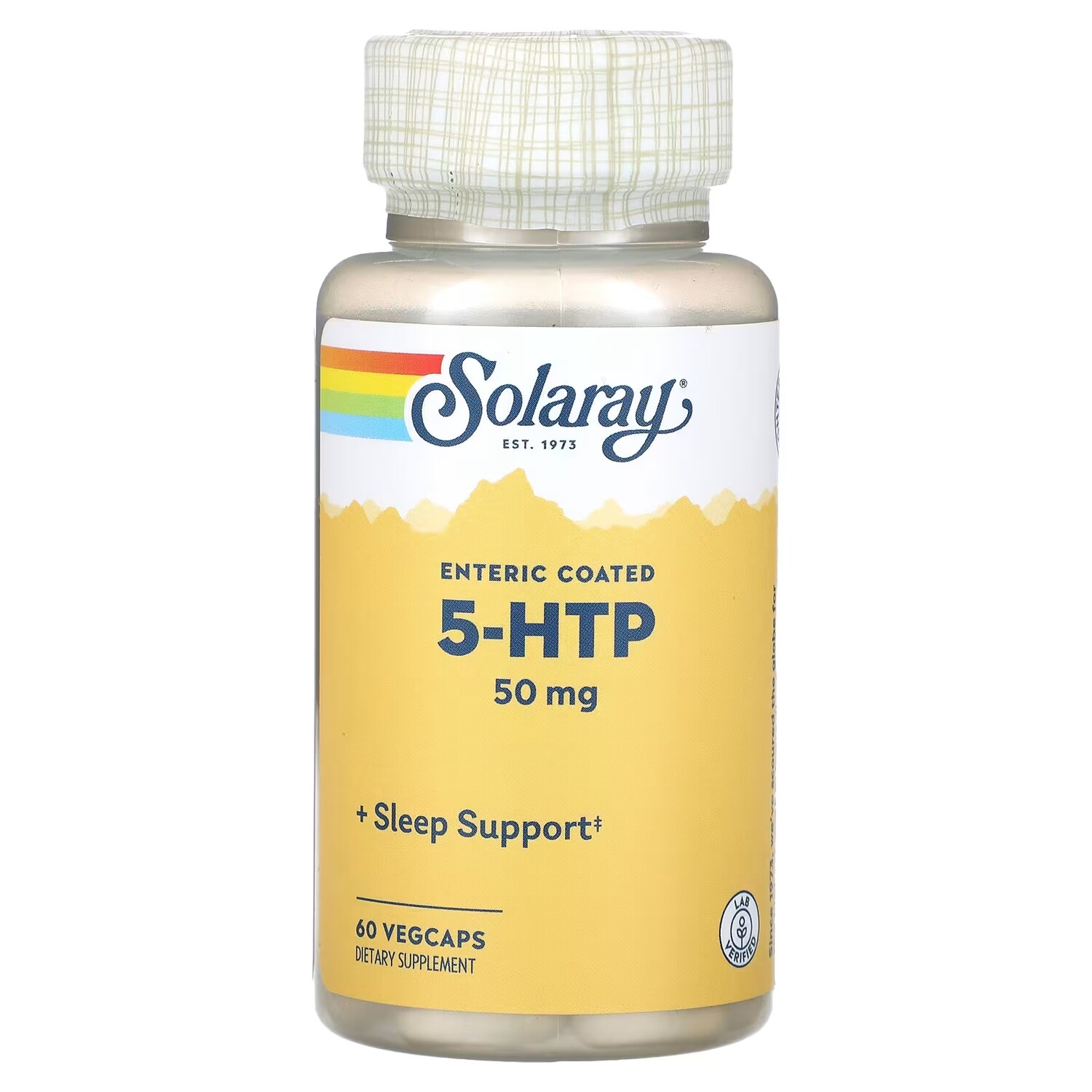 

Добавка Solaray 5-HTP 50 мг, 60 капсул
