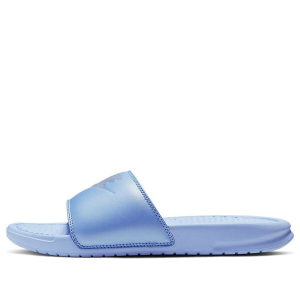 Тапочки benassi jdi slide 'aluminum' Nike, синий