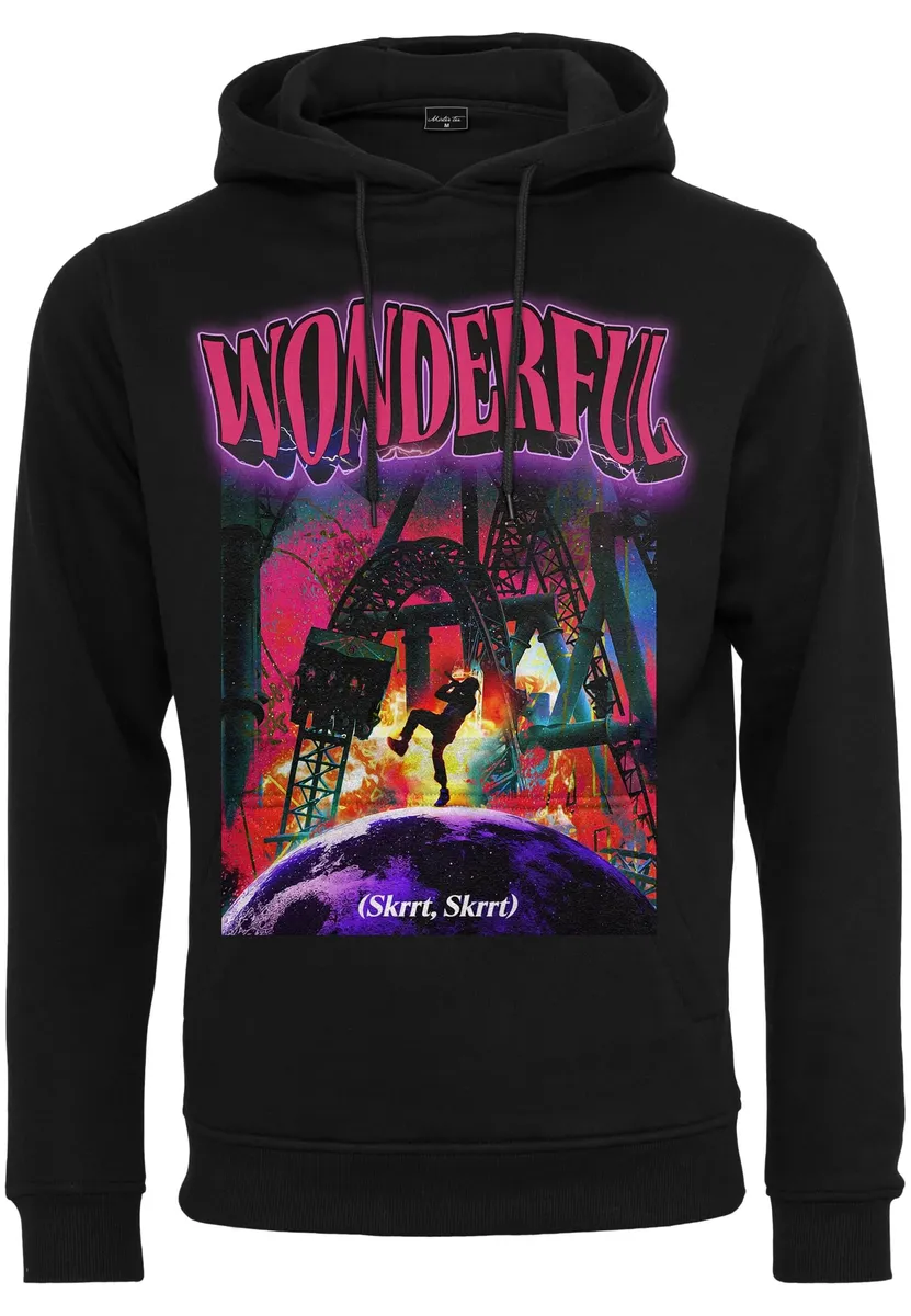 

Толстовка MisterTee с капюшоном "MisterTee Men's Wonderful Hoody", черный