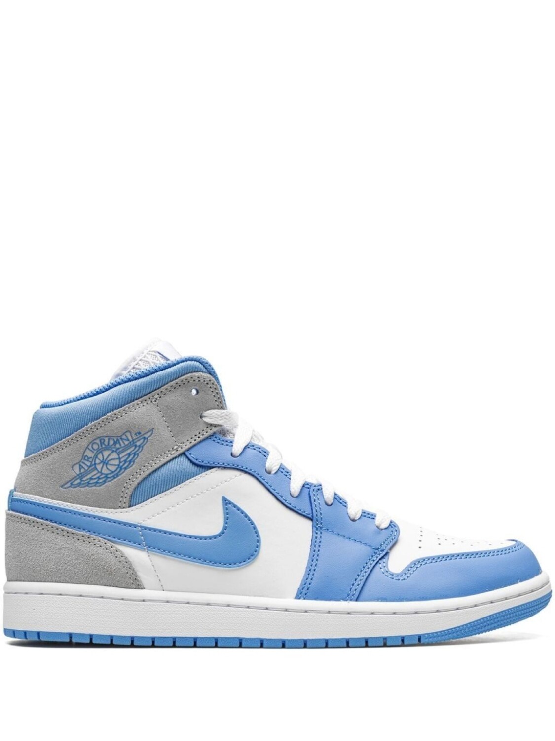 

Jordan кроссовки Air Jordan 1 Mid SE University Blue/Grey, синий