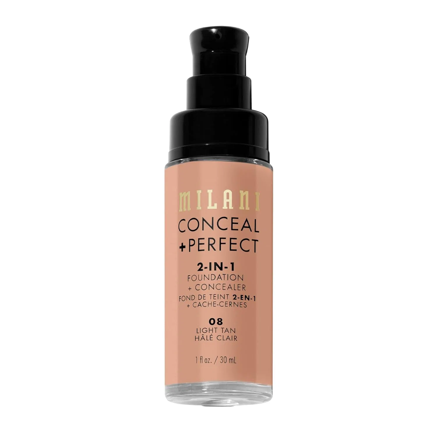 Тональная основа и консилер MILANI Conceal + Perfect 2-In-1 Milani, Lightly Tanned — фото 4