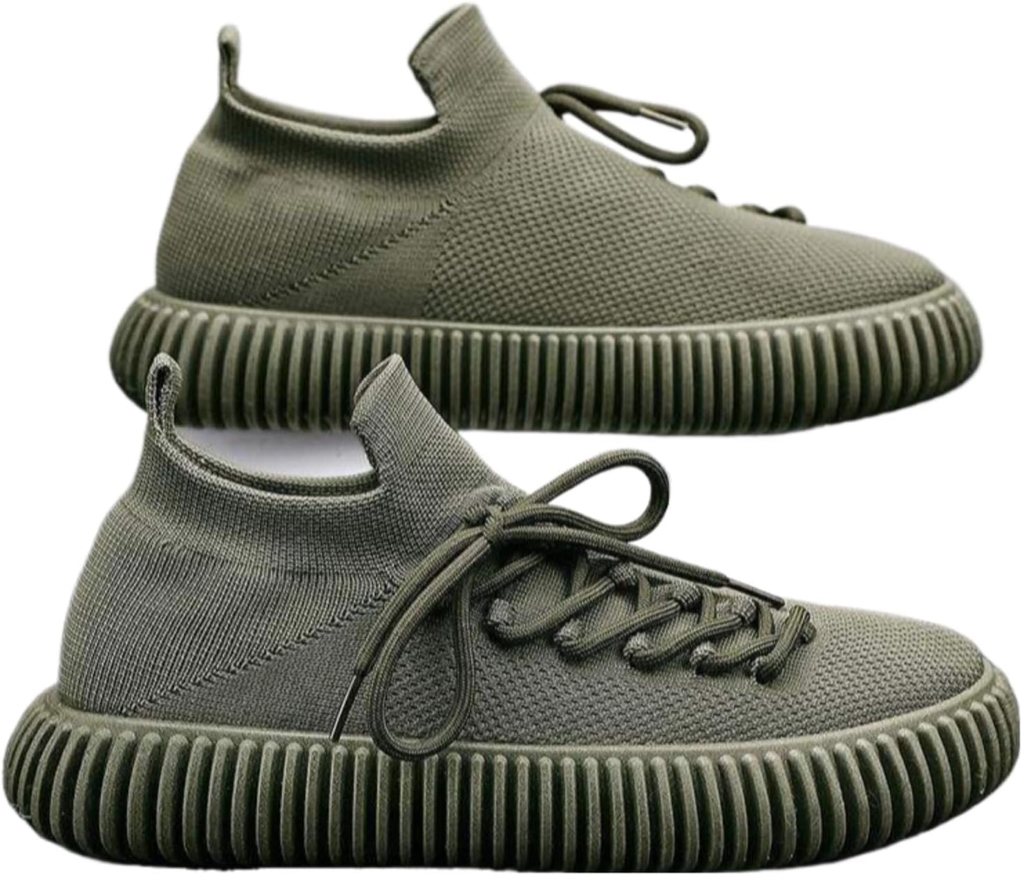 

Мужские повседневные кроссовки с дышащей сеткой, легкие и удобные для ежедневных прогулок Azttoztto, зеленый