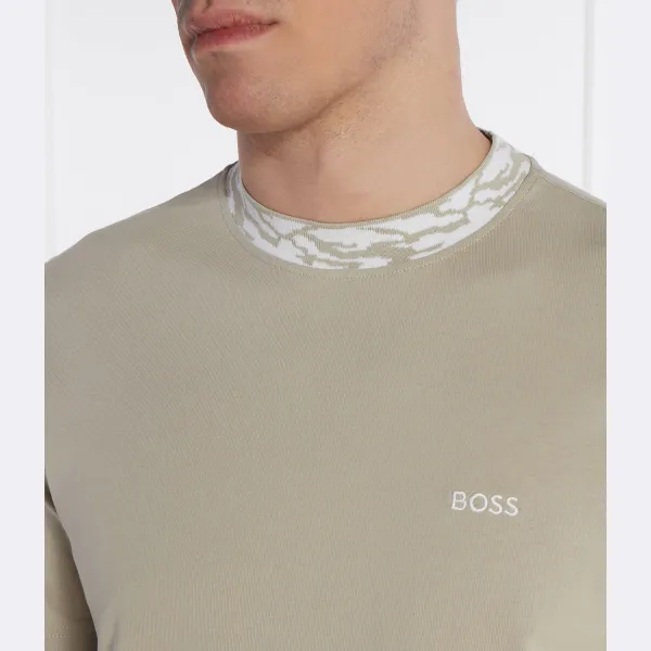 Te_Ocean_Detailed Футболка стандартного кроя Boss, бежевый — фото 3