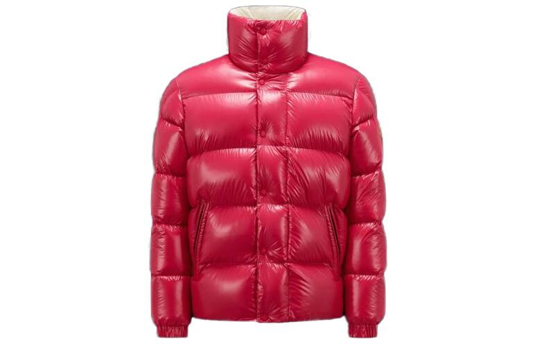 

Пуховик мужской розовый Moncler, розовый