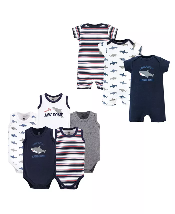

Детские боди и комбинезоны Hudson для мальчиков, 8 предметов Hudson Baby, синий