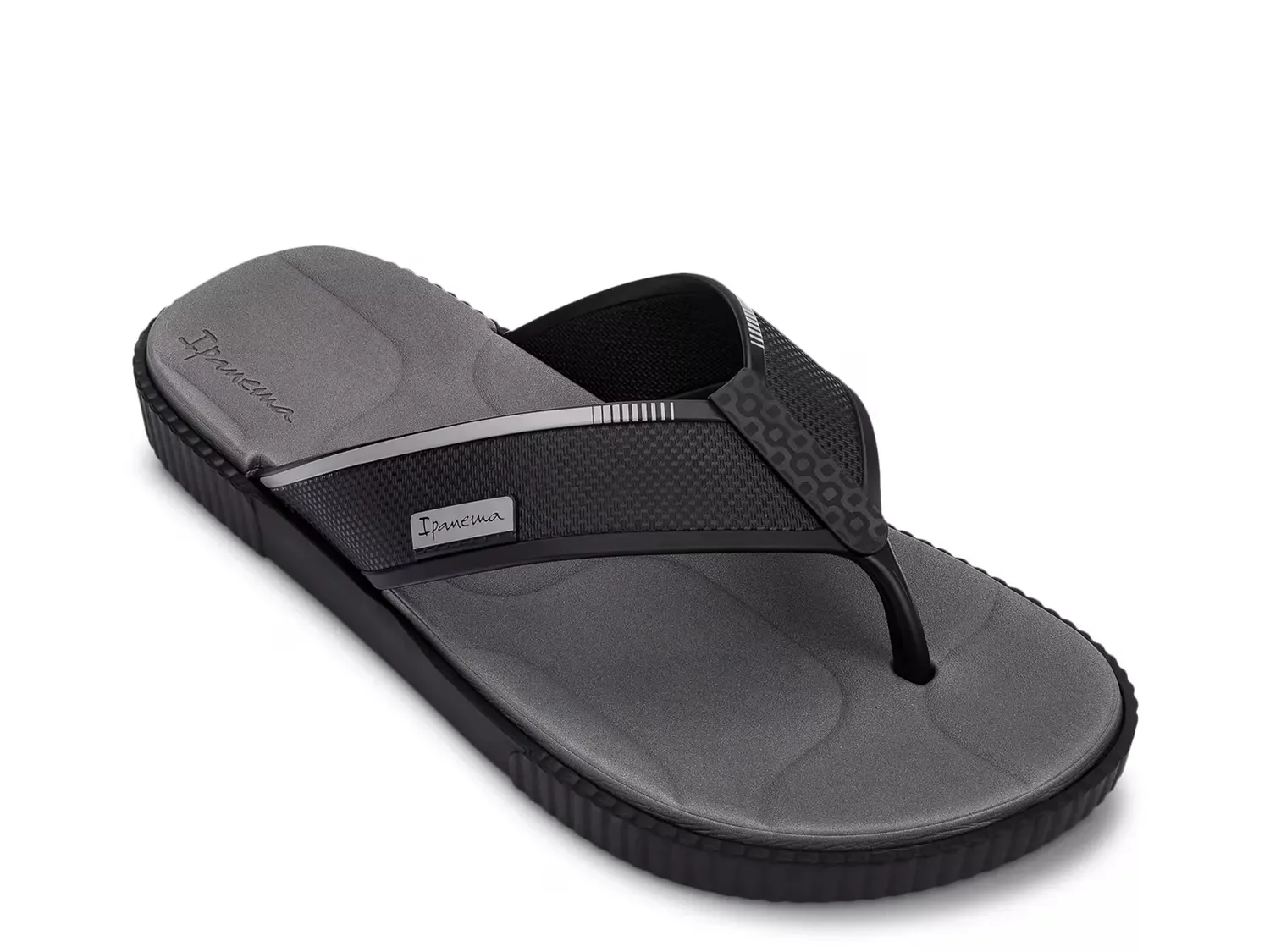 

Винтажные шлепанцы Ad Flip Flop Ipanema, Black/Grey
