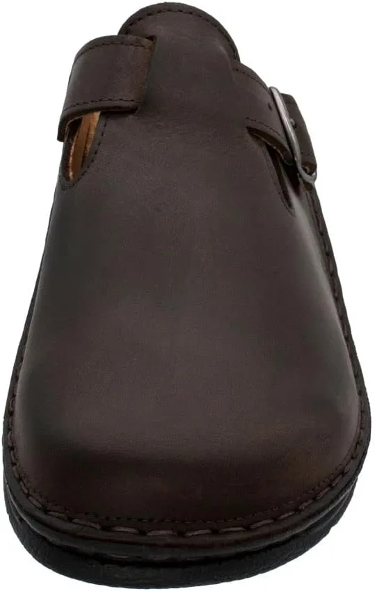Мужские мюли марки Fischer, мюли из такой стали Fischer Markenschuh, мокко — фото 4