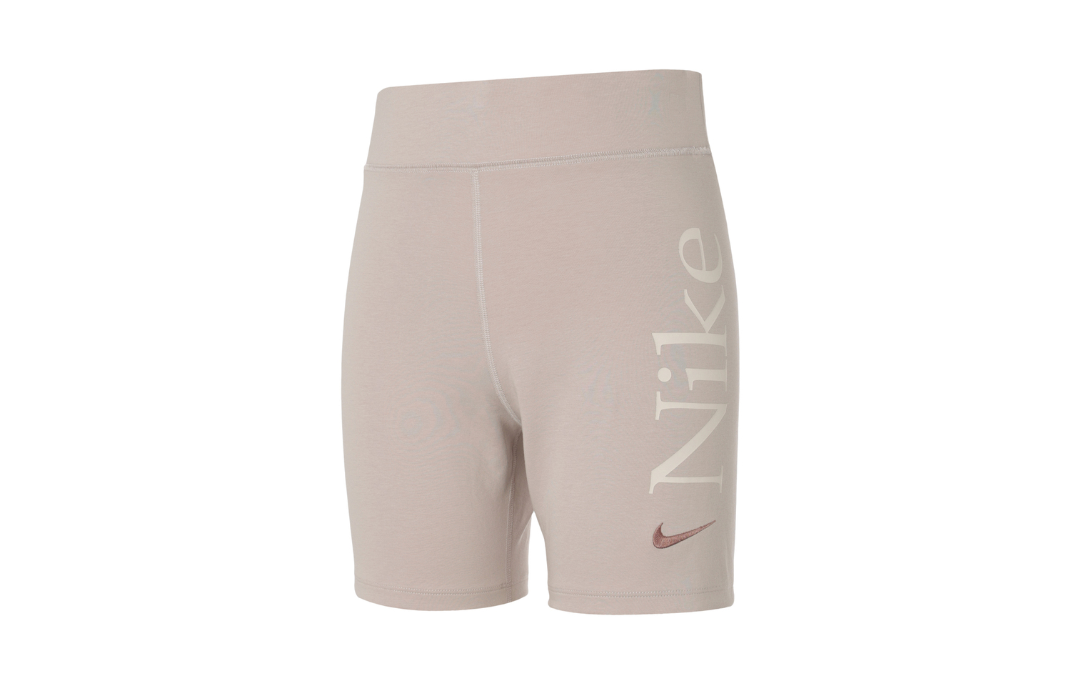 Классические повседневные шорты для женщин серо-фиолетовые Nike — фото 3