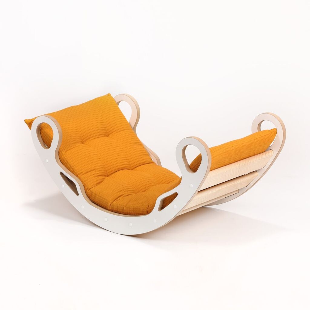 

Подушка Woodforkid для лазанья, розовая, размер примерно 120х55см. л WOODFORKIDS, оранжевый