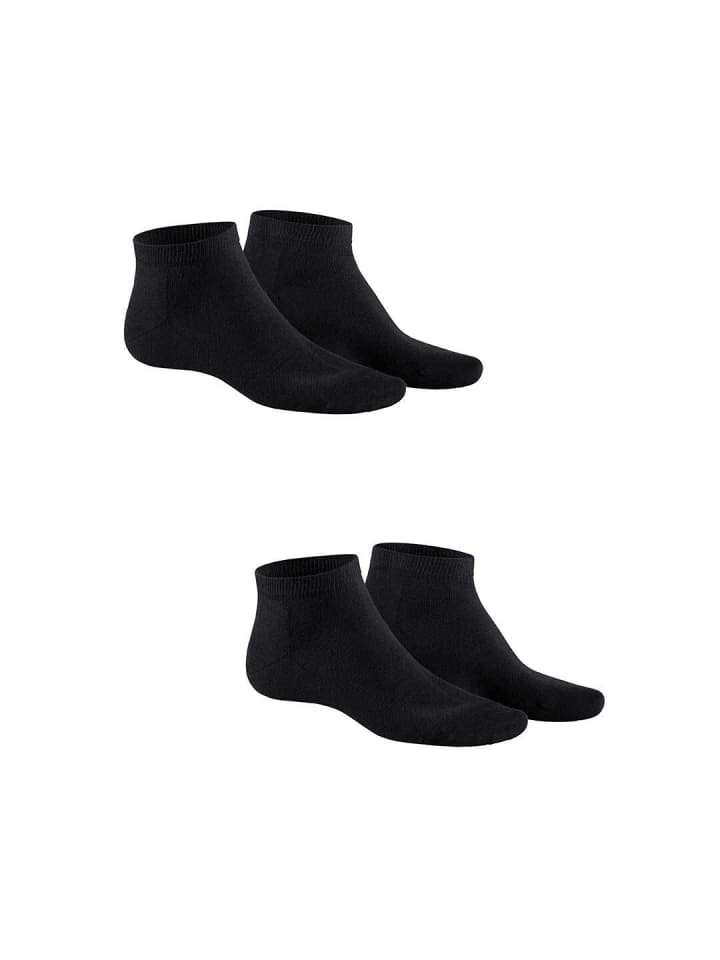 

Hudson 2 пары приятных на ощупь носков для кроссовок черного цвета