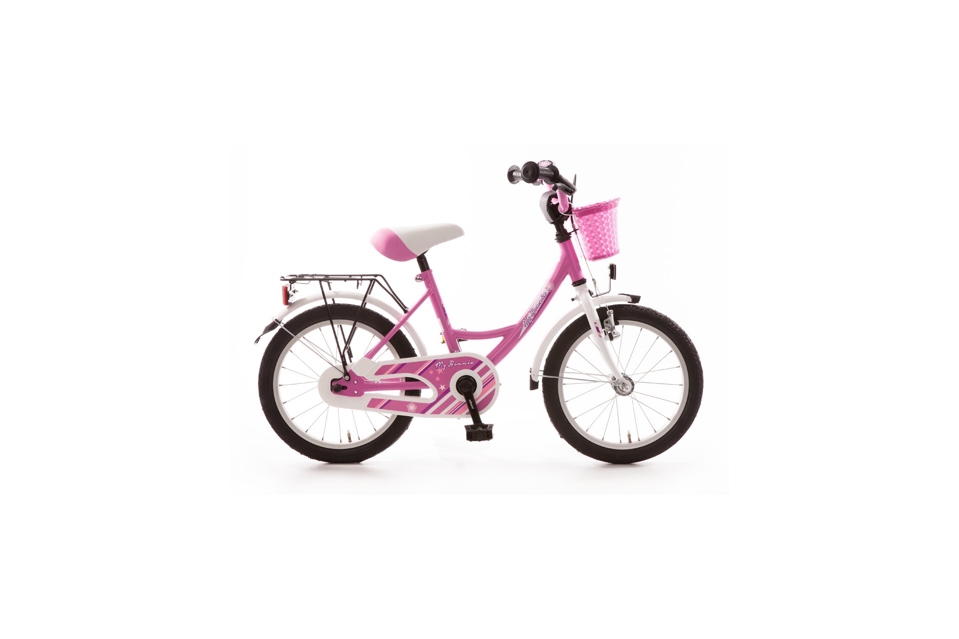 

Детский велосипед Bachtenkirch My Bonnie 16" - 16 дюймов - Tiefeinsteiger - 2024, цвет Pink|pink