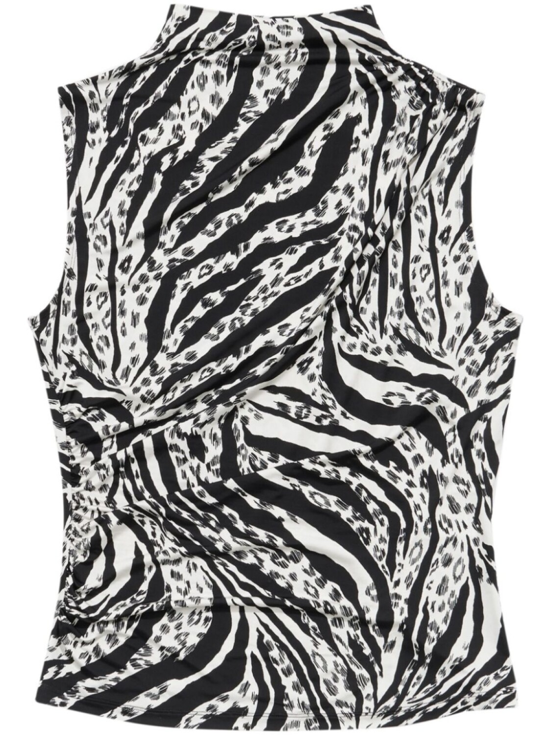 

Bimba y Lola топ с принтом зебра, черный