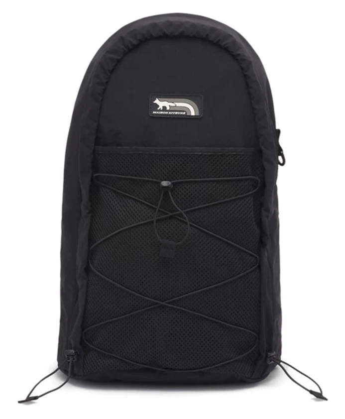

Стильный рюкзак для повседневного использования Maison Kitsunã, черный