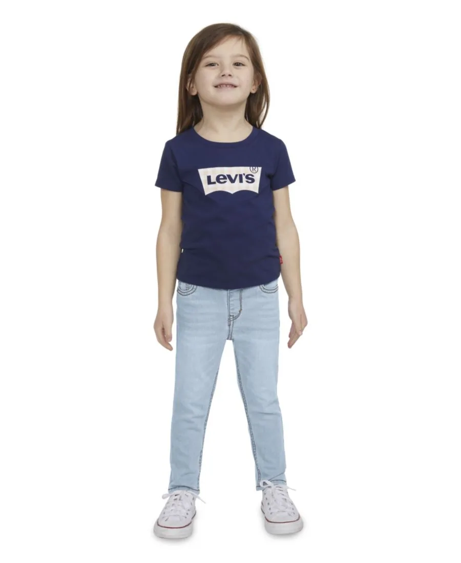 Детские джинсы Brandi Slim-Leg для девочек 2T-4T Levi's, светло-голубой — фото 2