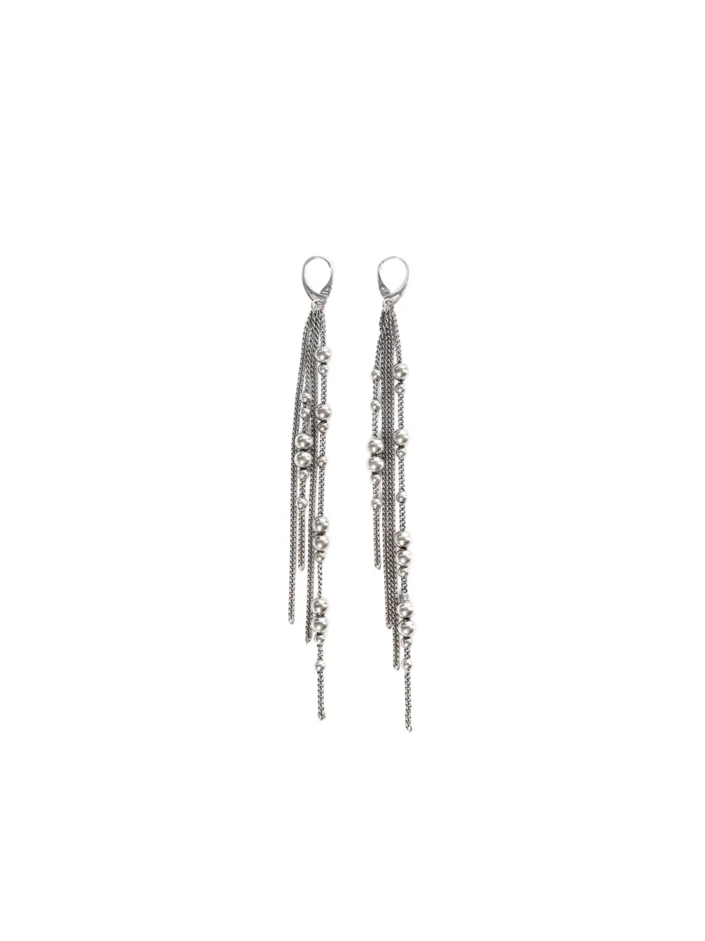 

Серьги Danique с цепочкой и бусинами Ann Demeulemeester, серебряный