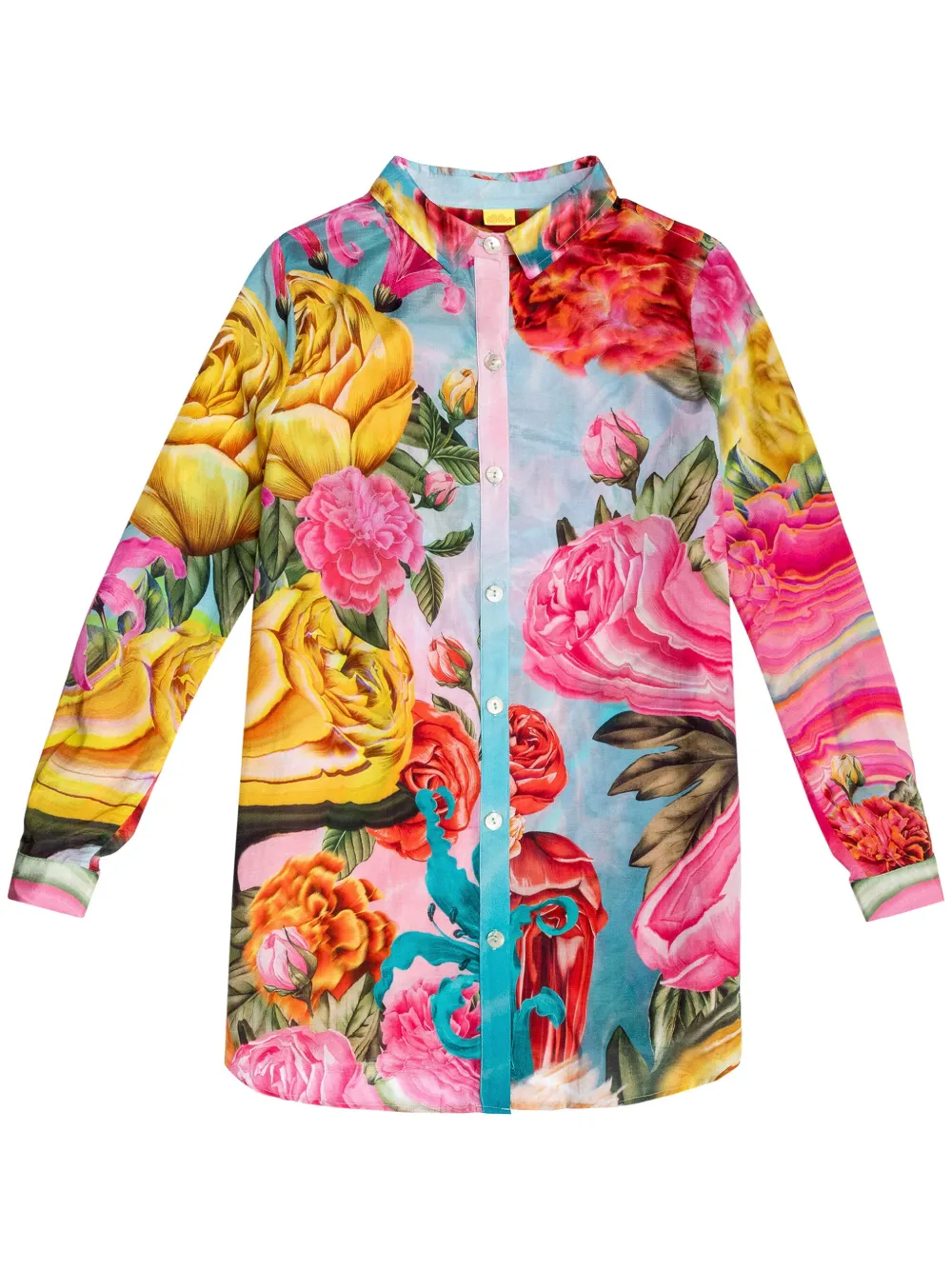 

Рубашка Crystal Agua Bendita, розовый