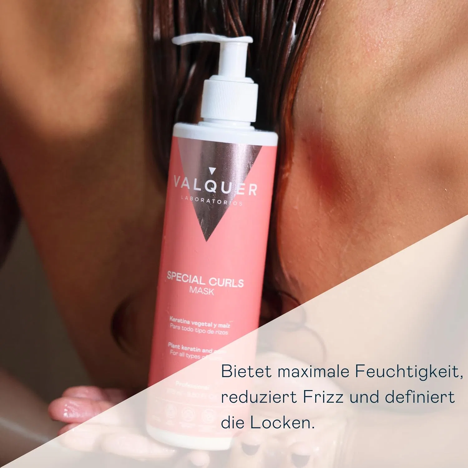 Маска для вьющихся волос «Curly Hair Mask» от Valquer Profesional Valquer Laboratorios — фото 4