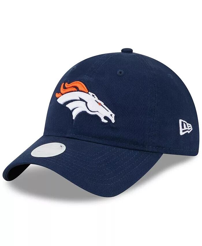 

Женская темно-синяя регулируемая шапка Denver Broncos Main Core Classic 2.0 9TWENTY New Era, синий