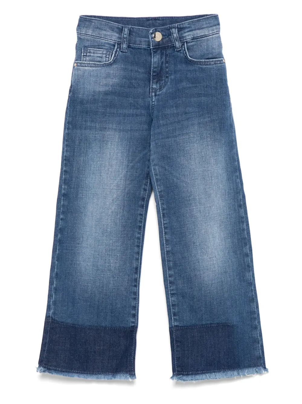 

Джинсы с необработанным краем Liu Jo Kids, синий