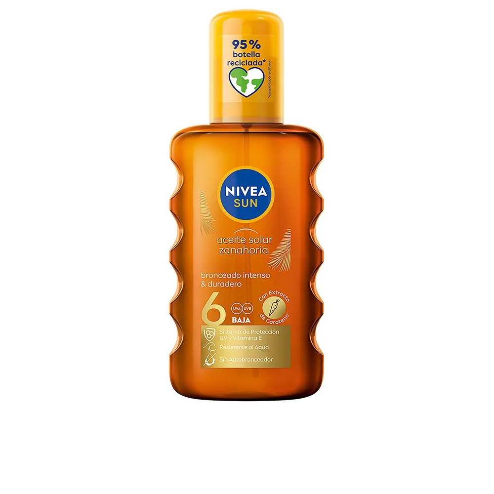 

Солнцезащитный крем Sun zanahoria aceite solar spf6 Nivea, 200 мл.