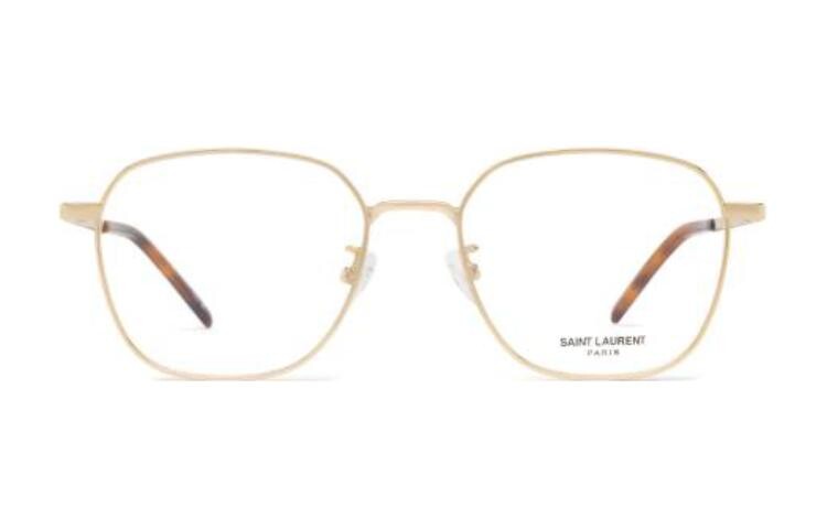 

Оправа для мужских очков Saint Laurent, золотой / коричневый