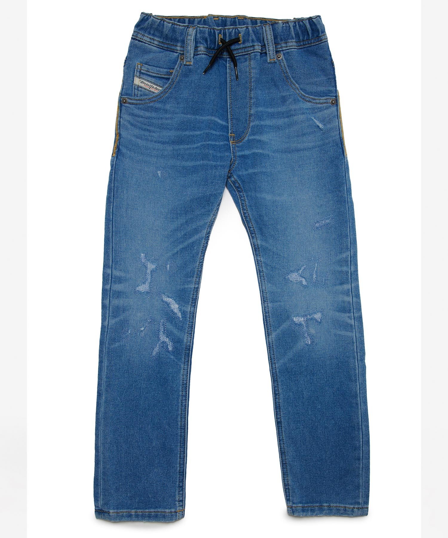 Детские и подростковые джинсовые брюки DIESEL, Indigo — фото 4
