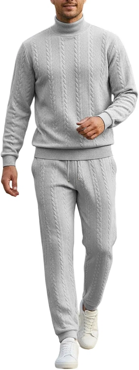 Костюм спортивный из свитера и джоггеров, Generic, серый