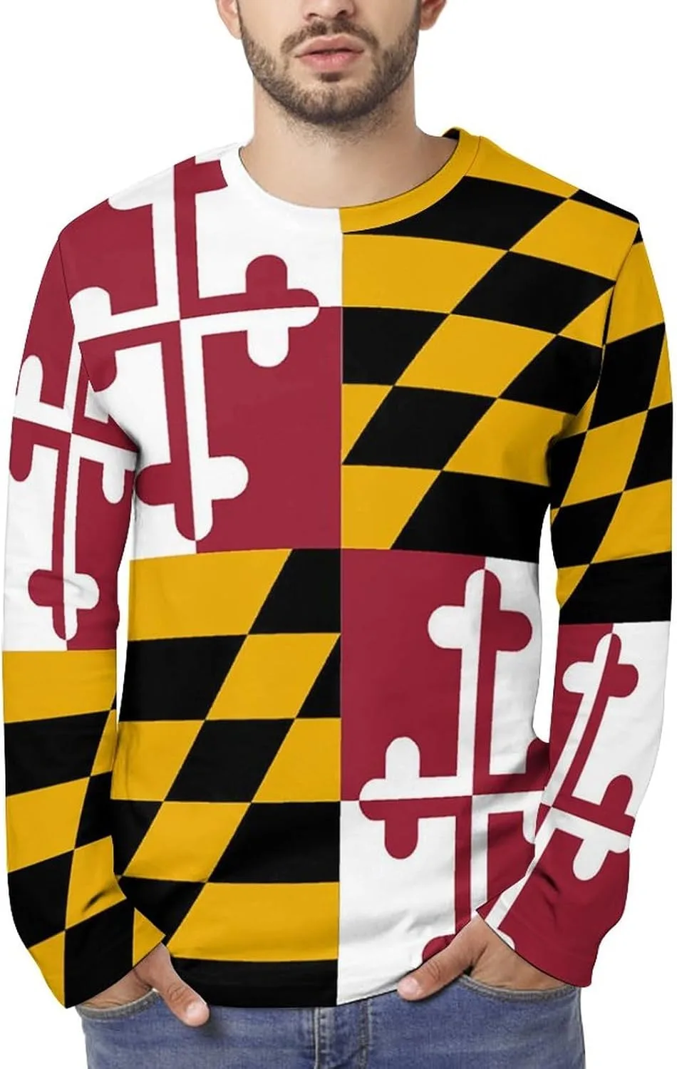 

Классический свитшот zakqeik с длинными рукавами