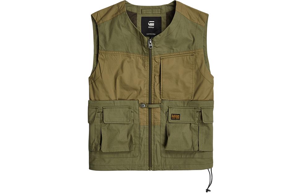 

G-STAR RAW Мужская жилетка в шалфейно-зеленом цвете, Sage Green