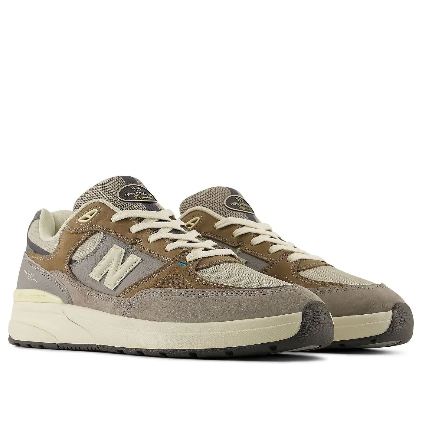 Кроссовки New Balance x Andrew Reynolds 933 'Marblehead Island Blue' UN933GRY, цвет tan — фото 4