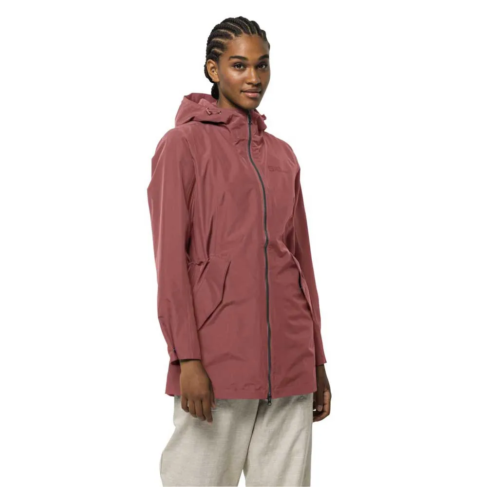 

Парка Jack Wolfskin Dakar, розовый