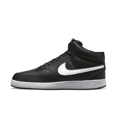 

Кроссовки Nike Court Vision Mid Next Nature, черный/белый