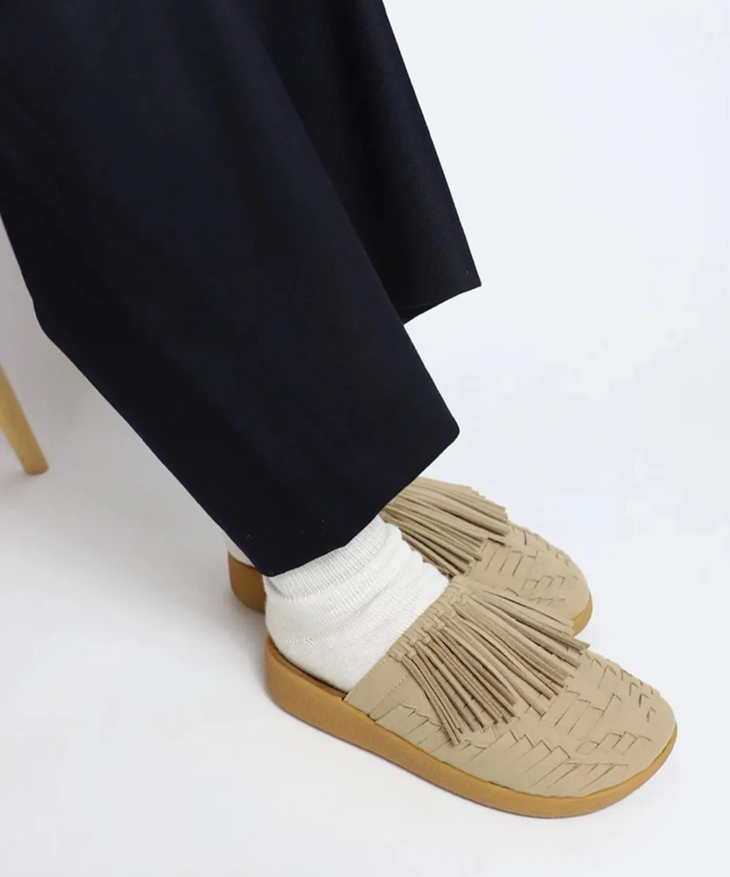 Мужские/женские сандалии MALIBU SANDALS THUNDERBIRD THATCH MULE чёрные — фото 3