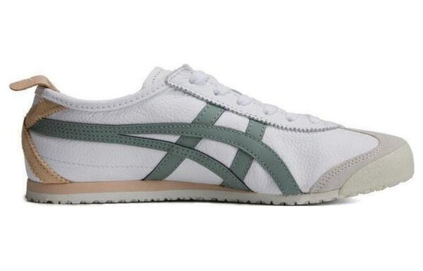 Кроссовки (WMNS) Onitsuka Tiger MEXICO 66 Deluxe Shoes 'White Slate Grey', белый — фото 2