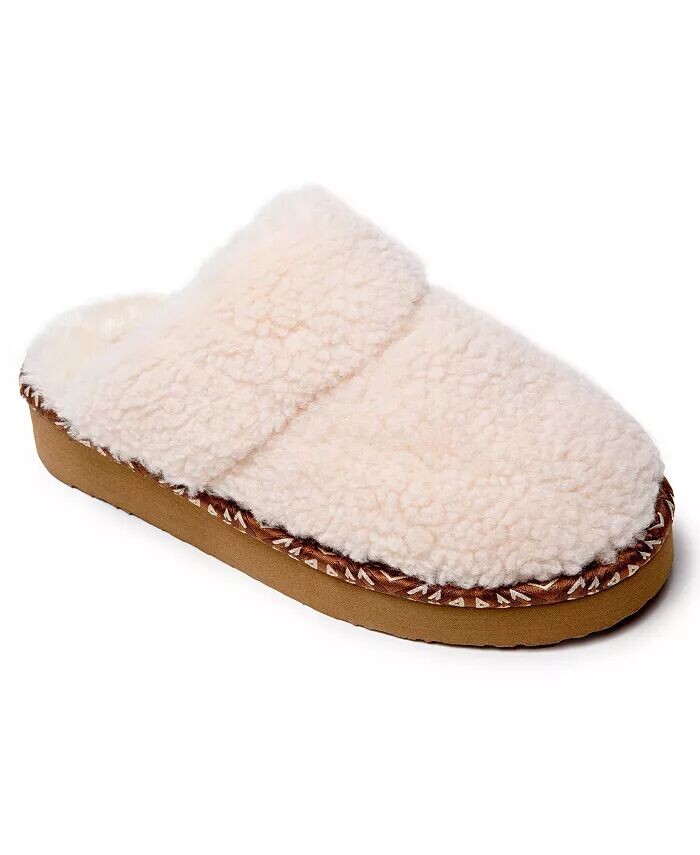 Женские тапочки Cerise Plush Minnetonka, коричневый/бежевый