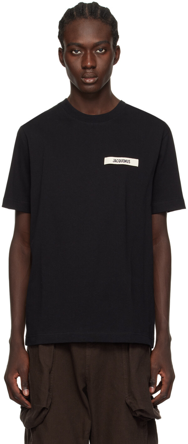 

Футболка JACQUEMU Les Classiques 'Le Gros Grain' JACQUEMUS, черный