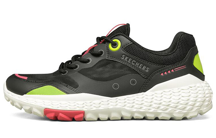 

Кроссовки женские Monster Running Shoes Low-top Black/Yellow Skechers