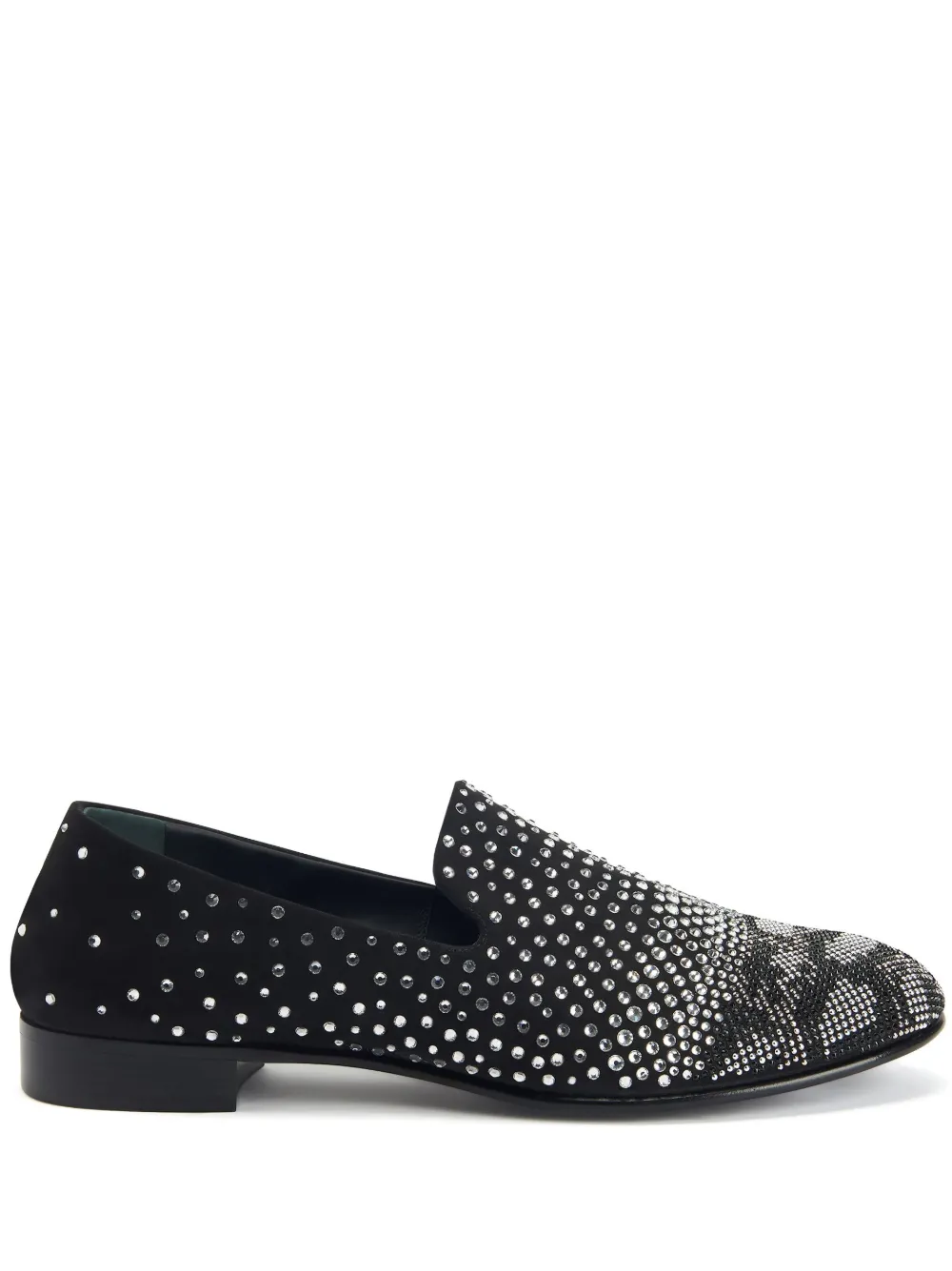 

Лоферы Marthinique с кристаллами Giuseppe Zanotti, черный
