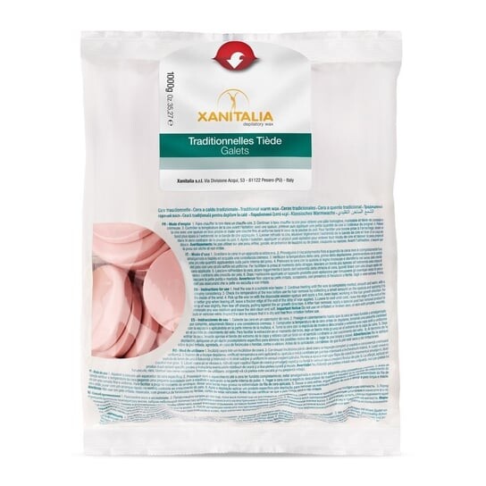 

Твердый воск для депиляции 1кг Titano Rosa Xanitalia, Cosnet
