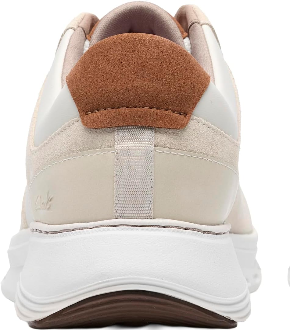 Мужские кроссовки Clarks Motion Trek Go, слоновая кость — фото 2