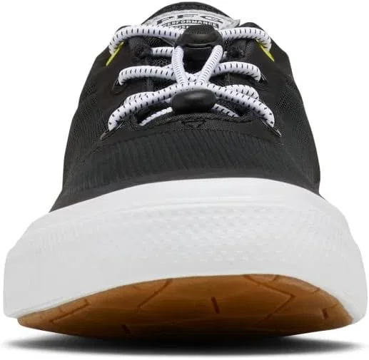Мужские лодочные туфли Columbia Bonehead PFG, Black White — фото 3