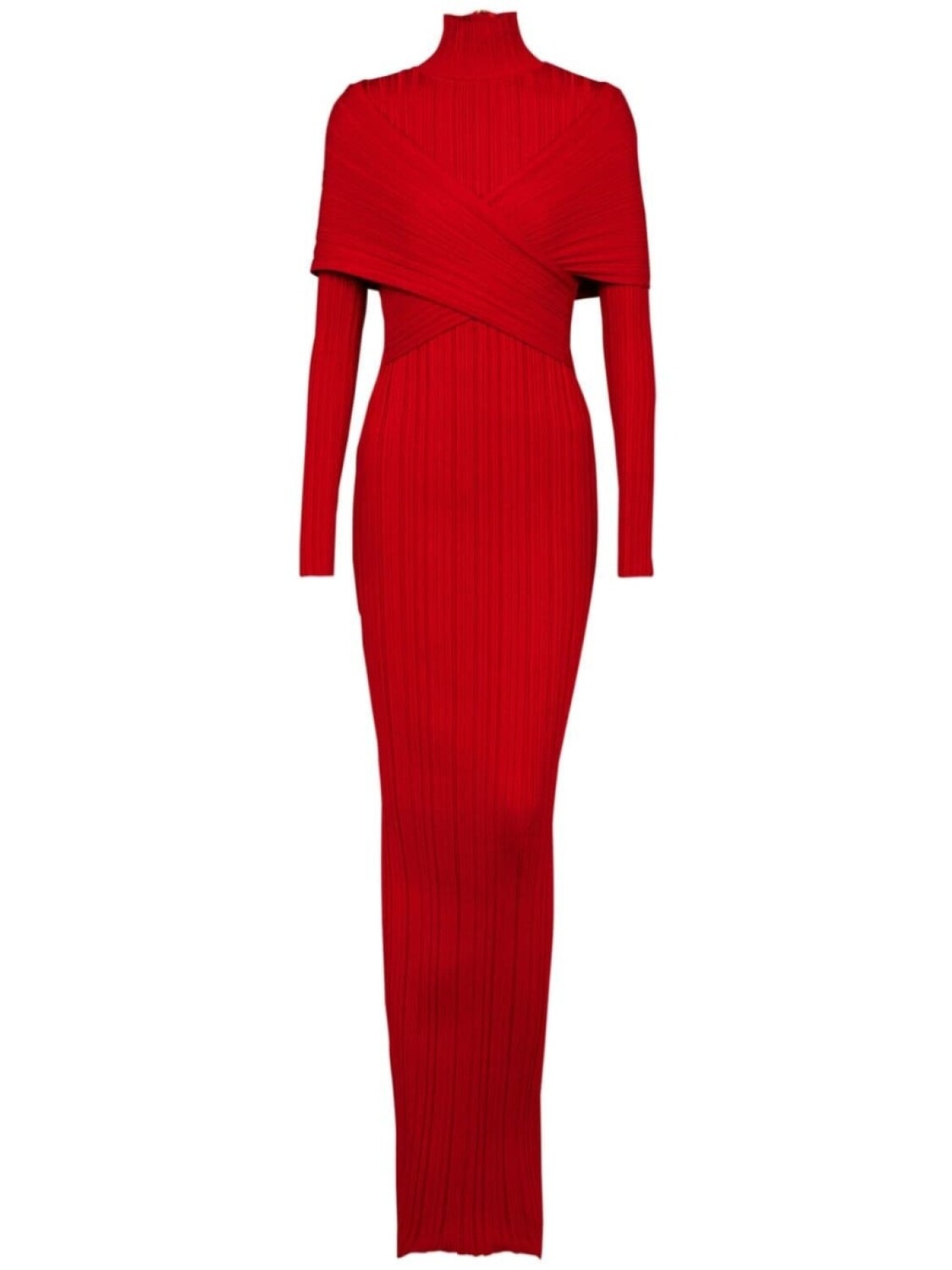 

Balmain трикотажное платье, красный