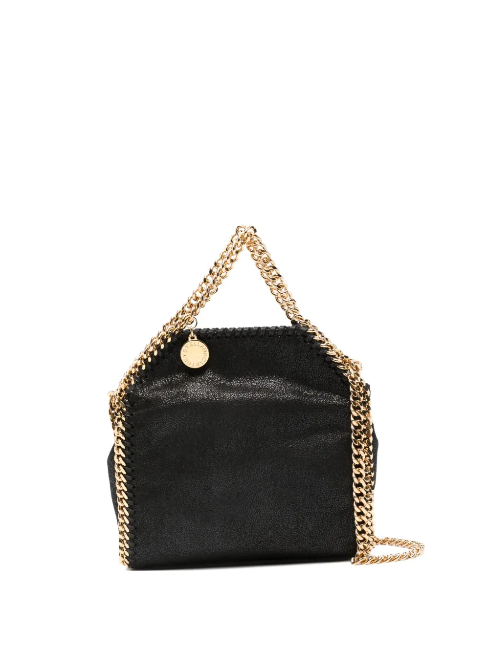 

Сумка на плечо Tiny Falabella с цепочным ремешком Stella Mccartney, черный